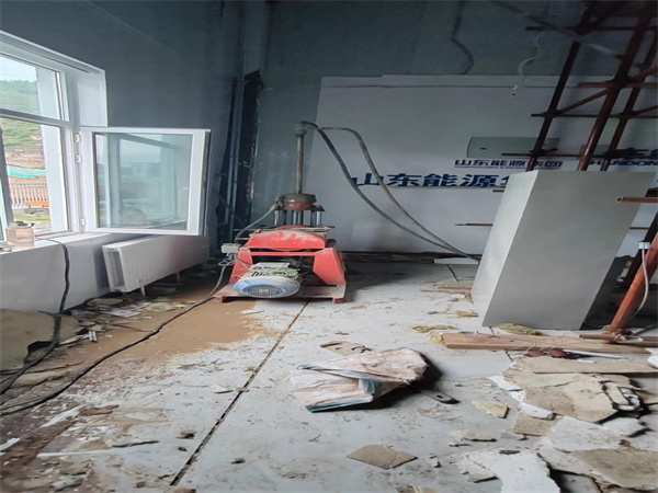 容城地基基础下沉墙体裂缝加固注浆顶升施工